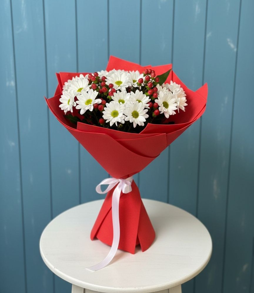 Букет цветов из: Хризантемы в Ивановском Курской области