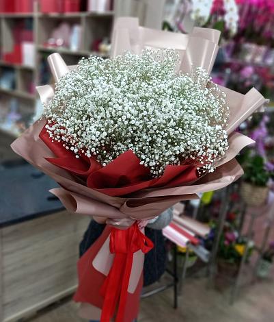 Букет цветов из: Гипсофила в Ивановском Курской области