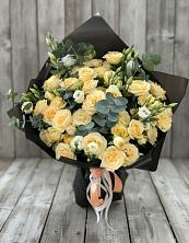 Букет цветов из:  Розы и Лизиантусы в Ивановском Курской области
