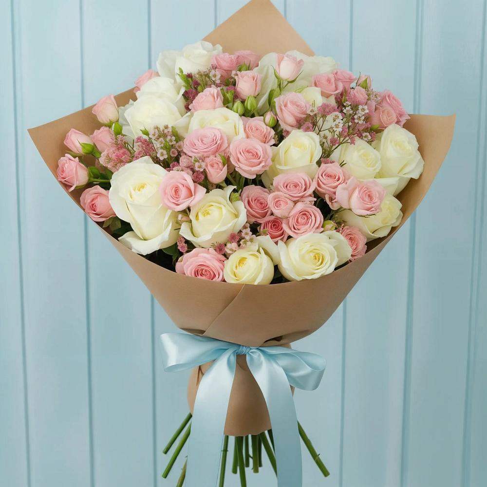 Букет цветов из: Розы в Ивановском Курской области