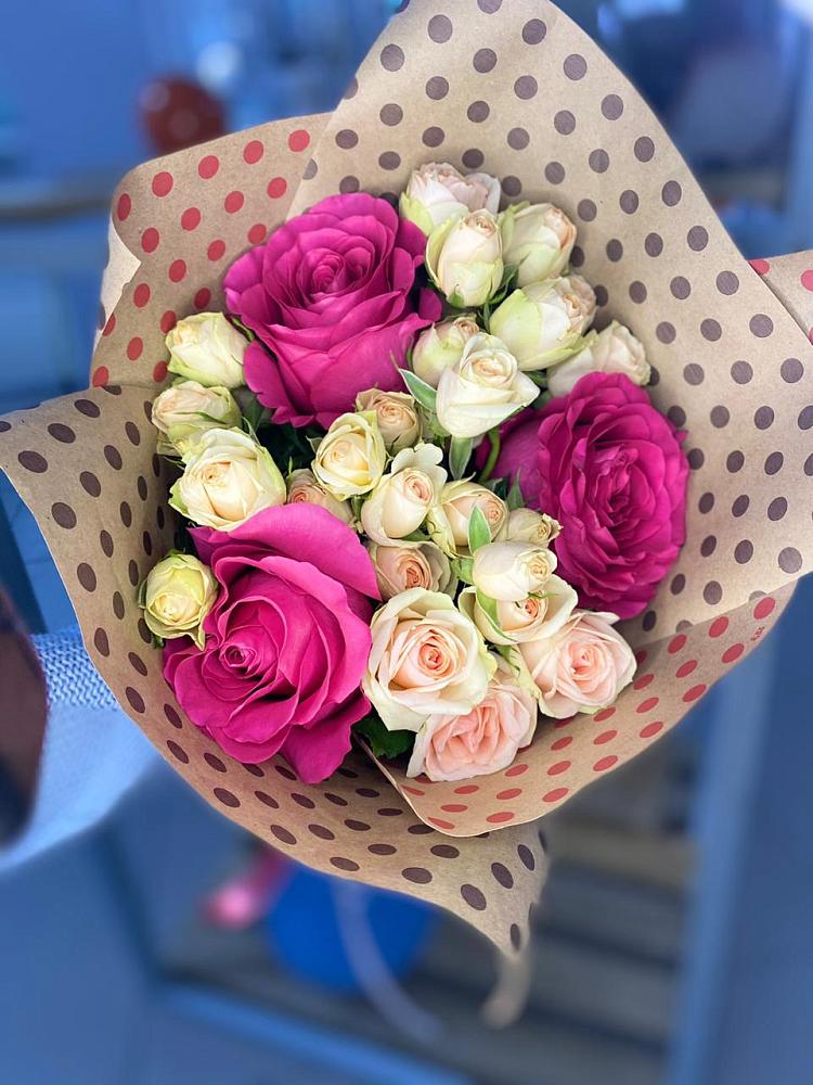 Букет цветов из: Розы в Ивановском Курской области