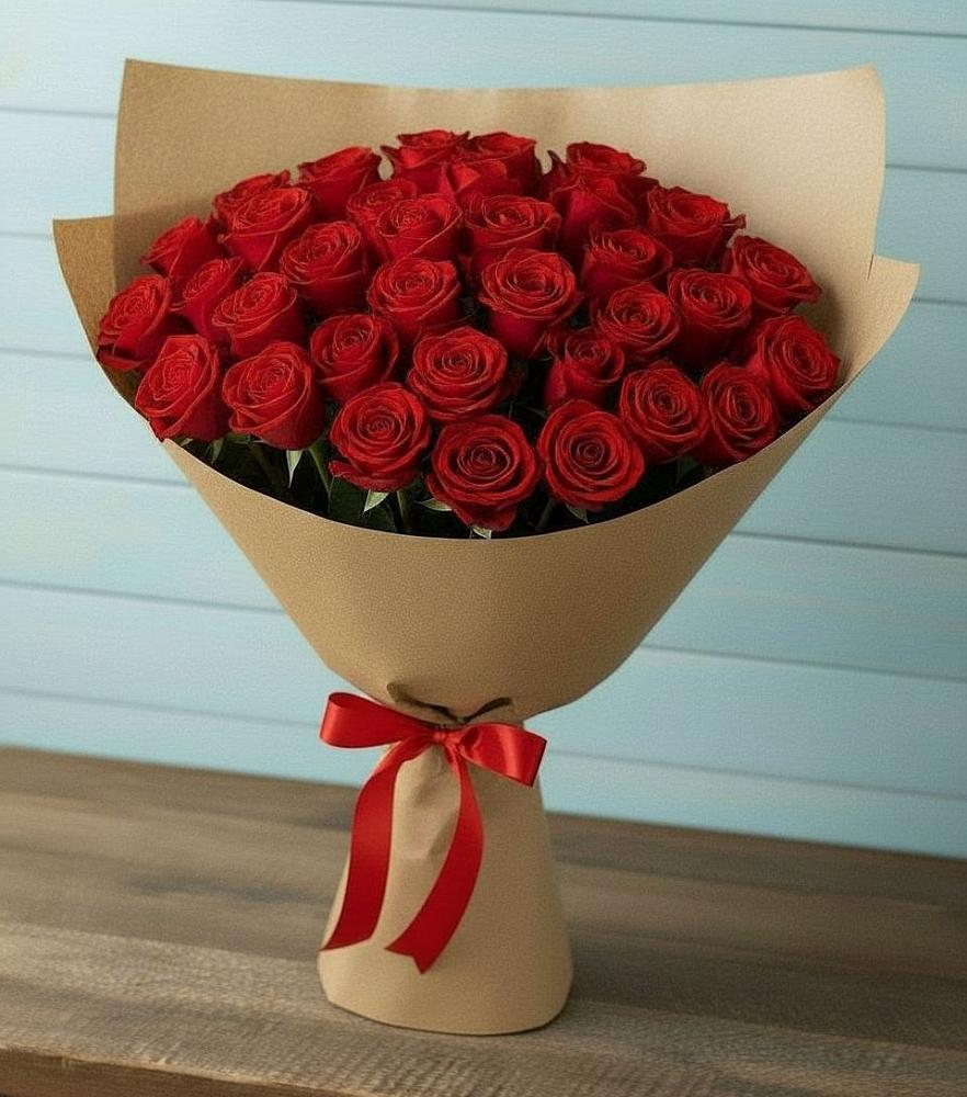 Букет Красные розы Милано в Ивановском Курской области