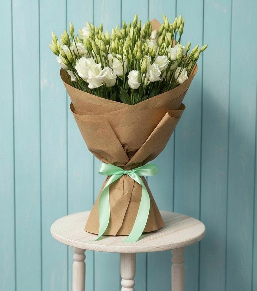 Букет цветов из: Лизиантусы в Ивановском Курской области