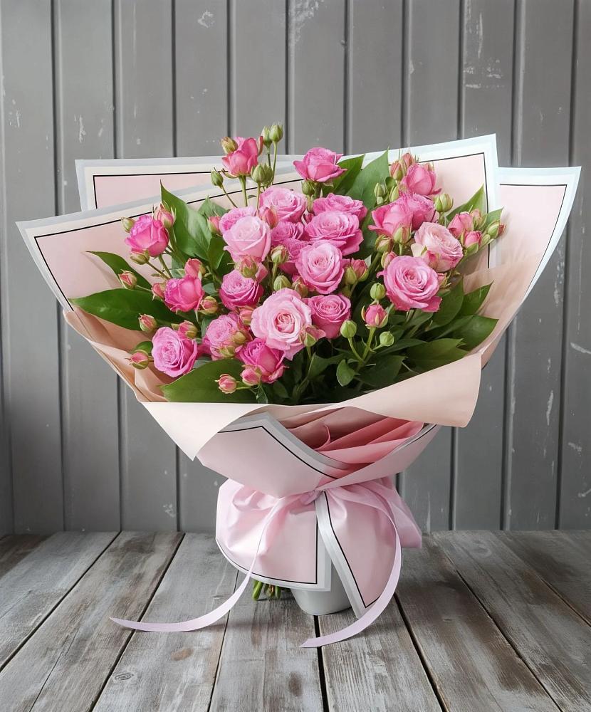Букет Розовый кустик в Ивановском Курской области