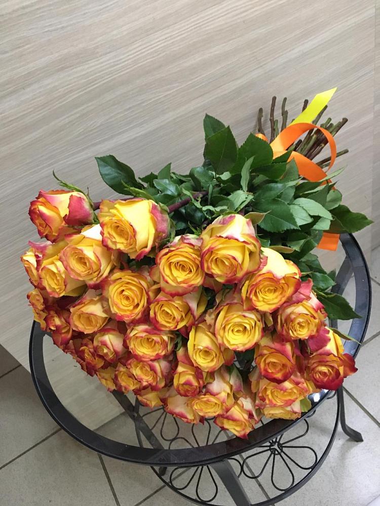 Букет Желтые розы в Ивановском Курской области