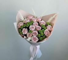 Букет цветов из:  Розы и Хризантемы #REPLACE_PRED# Ивановском Курской области