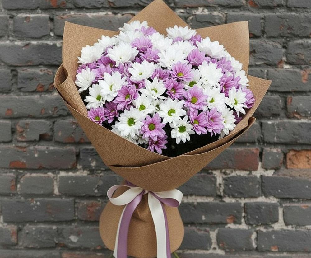 Букет цветов из: Хризантемы в Ивановском Курской области