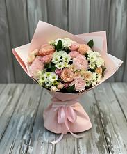 Букет цветов из:  Гвоздики, Розы и Хризантемы #REPLACE_PRED# Ивановском Курской области