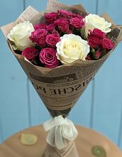 Букет цветов из:  Розы #REPLACE_PRED# Ивановском Курской области