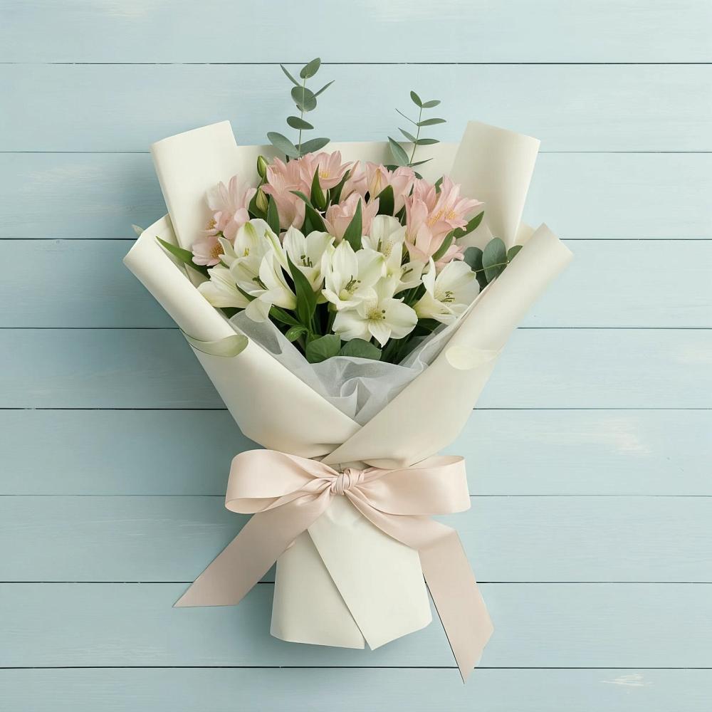 Букет цветов из: Альстромерии в Ивановском Курской области