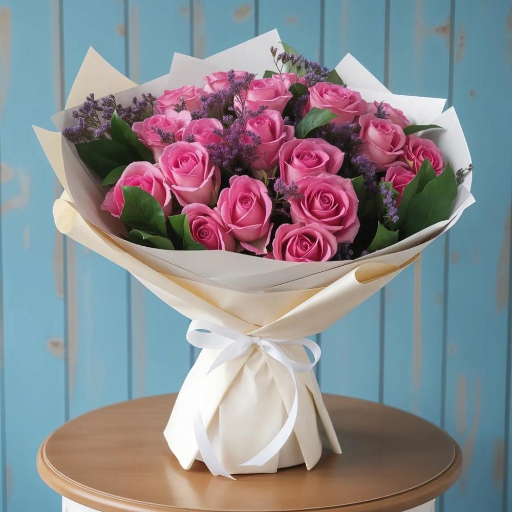 Букет цветов из: Розы в Ивановском Курской области