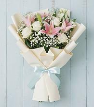 Букет цветов из:  Лилии в Ивановском Курской области